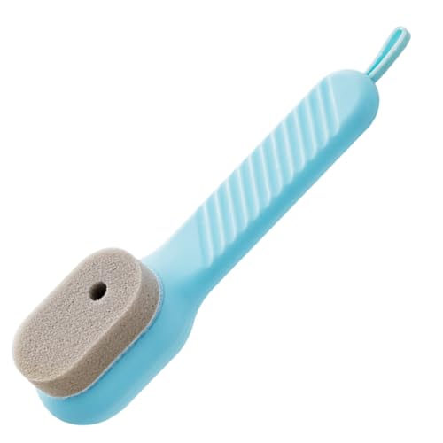 Shoe Brush, Multifunction Sneaker Scrubber, Replaceable Soap Dispenser Design, Deep Cleaning Tool, for Leather, Canvas, Sneakers, Boots, Shoes, Bags, Furniture Abs Sponge von Générique