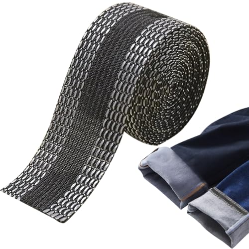 Sichtbares Saumband für Kleidung – Polyester-Saumband für Hosen, selbstklebendes DIY-Nähzubehör | Schlauchstiel selbstklebend, Saumband mit starker Länge für Hosen Sichtbares Saumband für Kleidung – Polyester-Saumband für Hosen, selbstklebendes DIY-Nähzubehör | Schlauchstiel selbstklebend, Saumband mit starker Länge für Hosen von Générique