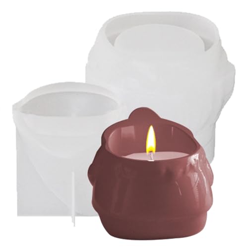 Silikon Aufbewahrungsbox Form, Kerzenglas Silikonform, Weihnachtsgips Form, Aufbewahrungsbehälter Form für Kuchen, Schokolade, Süßigkeiten, Seife, Kerze, Gips Handwerk von Générique