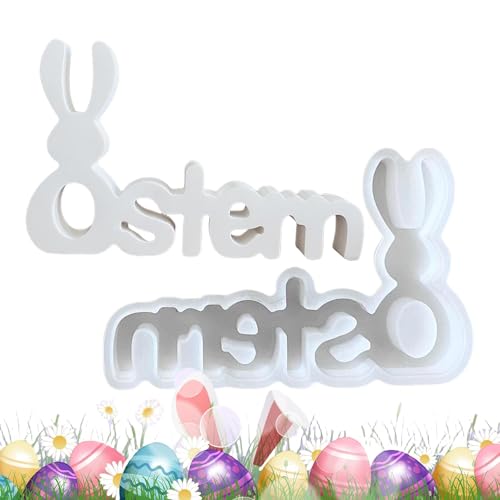 Silikon Kaninchen Gießform Frühling Ostern Kaninchen Form | Frühlingskerzengießform - Mehrzweck-Gusskunsthandwerk für Valentinstag, Hochzeit, Pass Silikon Kaninchen Gießform Frühling Ostern Kaninchen Form | Frühlingskerzengießform - Mehrzweck-Gusskunsthandwerk für Valentinstag, Hochzeit, Pass von Générique