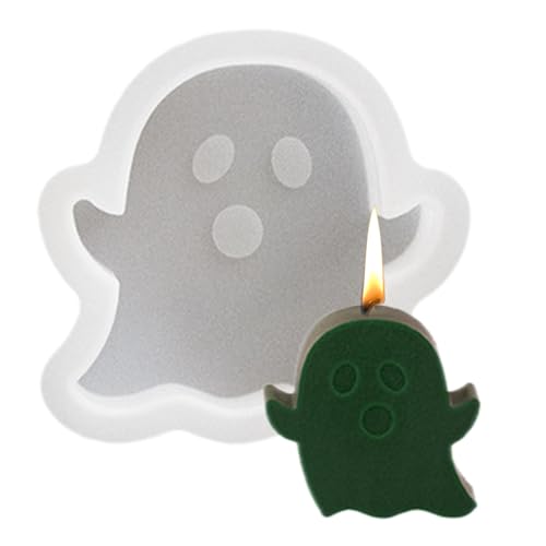 Silikon Kerzenform Halloween Silikonformen | Halloween Harz Gießform | Halloween Harz Geister-Sarg Form Gespenst Spinnennetz Schädel Fledermaus Geisterform von Générique