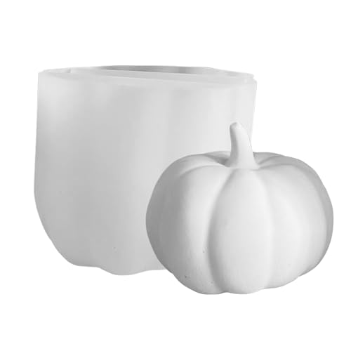 Silikonform – Kunstharz zur Herstellung von tragbaren Kerzen, flexible Partydekorationen, wiederverwendbar, leicht | Langlebiges Kerzenform-Set, Halloween, Pumpkin, M Silikonform – Kunstharz zur Herstellung von tragbaren Kerzen, flexible Partydekorationen, wiederverwendbar, leicht | Langlebiges Kerzenform-Set, Halloween, Pumpkin, M von Générique
