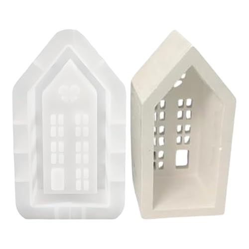 Silikonform Schloss, Silikonform Hausform - Antihaft-Epoxidharz Form | Epoxidharz Formen | Epoxidharz Gussformen, Silikonform, Hauskerzen Formen e von Générique