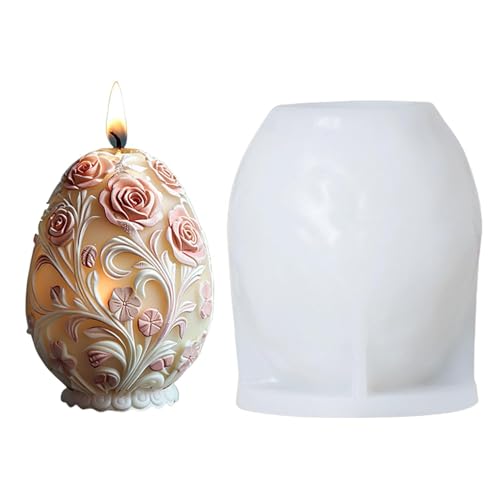 Silikonform für Kerzen, Ei Kerzenform Silikonform, wiederverwendbare Kerzenform für Ostern, Gipsgießform aus Epoxidharz, Hausdekoration Silikonform für Kerzen, Ei Kerzenform Silikonform, wiederverwendbare Kerzenform für Ostern, Gipsgießform aus Epoxidharz, Hausdekoration von Générique