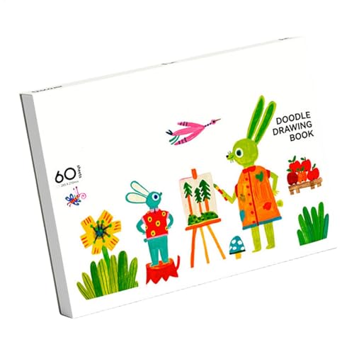 Skizzenbuch für Zeichenbücher, Aquarell-Skizzenbuch mit 60 Blatt, Graffiti-Buch, tragbares Zeichenbuch für Anfänger, professionelle Maler Skizzenbuch für Zeichenbücher, Aquarell-Skizzenbuch mit 60 Blatt, Graffiti-Buch, tragbares Zeichenbuch für Anfänger, professionelle Maler von Générique