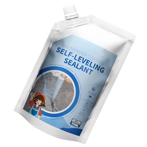 Spachtelmasse für Betonrisse, selbstnivellierende Paste für Wandlecks, Imprägnierung, wasserdicht, Risse, Wand, Boden, 500 ml, für Keller, Auffahrt, Pool, Terrasse, Badewanne Spachtelmasse für Betonrisse, selbstnivellierende Paste für Wandlecks, Imprägnierung, wasserdicht, Risse, Wand, Boden, 500 ml, für Keller, Auffahrt, Pool, Terrasse, Badewanne von Générique