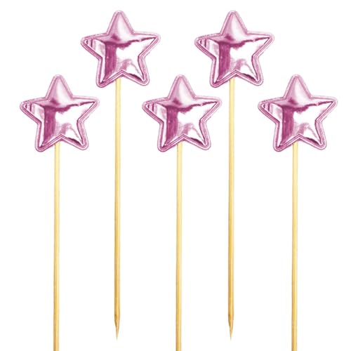 Star Birthday Cake Topper – 5 x Glitter Cake Decoration Toppers | Dekorative Cupcakes, glitzernd, lebensmittelecht, Party-Topper, Kuchendekoration Sterne Star Birthday Cake Topper – 5 x Glitter Cake Decoration Toppers | Dekorative Cupcakes, glitzernd, lebensmittelecht, Party-Topper, Kuchendekoration Sterne von Générique