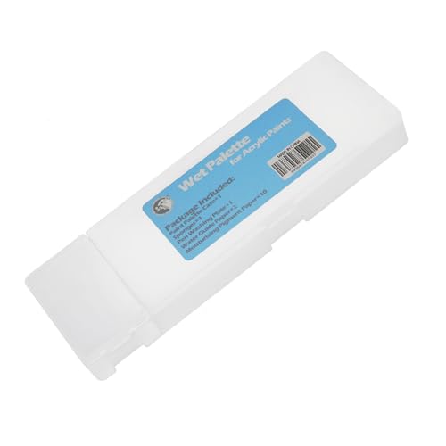 Stay Wet Palette – Palette Keep Paint Wet | Vermeidet Abfälle von Miniatur-Malwerkzeugen, hält die Palette feucht, der bleibt die Palette feucht für Malerei, Handwerk Stay Wet Palette – Palette Keep Paint Wet | Vermeidet Abfälle von Miniatur-Malwerkzeugen, hält die Palette feucht, der bleibt die Palette feucht für Malerei, Handwerk von Générique