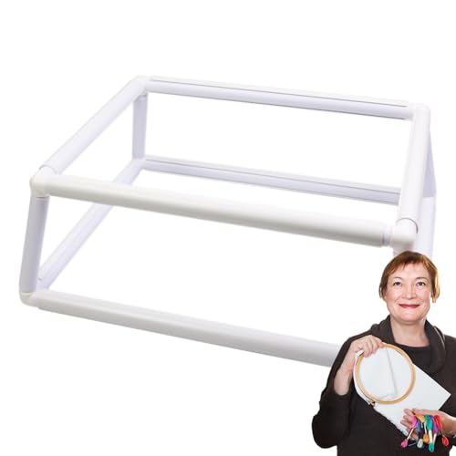 Stickrahmen – rundes Quilting-Werkzeug, verstellbarer Ring für Stoff | robustes Rahmen-Set für Handarbeit, Unterstützung für Handarbeit, künstlerische Kreationen, Kreuzstich und Arbeiten Stickrahmen – rundes Quilting-Werkzeug, verstellbarer Ring für Stoff | robustes Rahmen-Set für Handarbeit, Unterstützung für Handarbeit, künstlerische Kreationen, Kreuzstich und Arbeiten von Générique