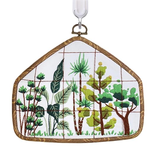 Sticksets für Anfänger für Erwachsene, Sticksets für Anfänger | Landschaft außerhalb des Fensters Stickset für Anfänger – Ferienhaus-Dekoration, Br Sticksets für Anfänger für Erwachsene, Sticksets für Anfänger | Landschaft außerhalb des Fensters Stickset für Anfänger – Ferienhaus-Dekoration, Br von Générique