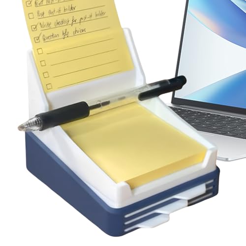Sticky Notiz-Halter, tragbar, 3 x 3 Zoll Desktop Storage Holder, Easy Access Notepad, Organizer für Schule, Studenten, Klassenzimmer, Outdoor, Mädchen, von Générique