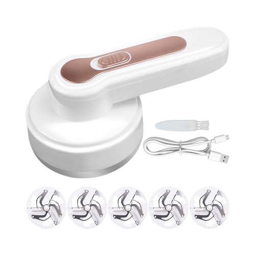 Stoffrasierer – elektrischer Remover und wiederaufladbarer Fuzzreiniger | Effizienter tragbarer Rollrasierer für Pullover, Decken, Teppiche, Waschküche, Polsterstoffe, Sofa, Pflegeprodukte von Générique