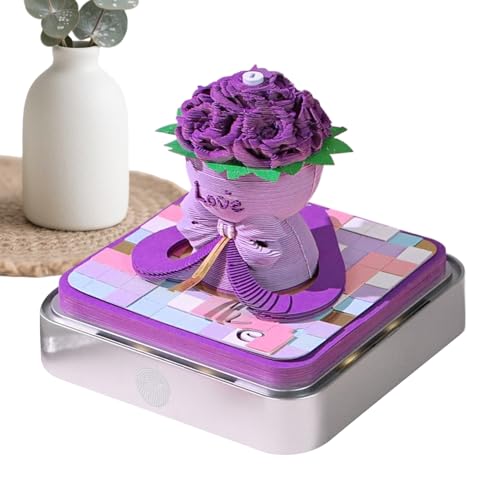 Stoppuhr-Schreibtischkalender – Rosa Notepad Paper Rip Awing graviert Tagebuch | Geburtstag mit einer klaren Kunststoffunterlage für das Urlaubsgeschenk zur Dekoration von Bure Stoppuhr-Schreibtischkalender – Rosa Notepad Paper Rip Awing graviert Tagebuch | Geburtstag mit einer klaren Kunststoffunterlage für das Urlaubsgeschenk zur Dekoration von Bure von Générique