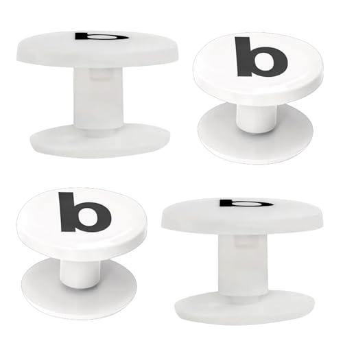 Strandtaschen-Clips, Knöpfe für Tasche, B Ersatzniete, weiß, bedruckt, Strandtaschen-Clips im Freien, wasserdichter Tragetaschengriff zum Befestigen der Faust Strandtaschen-Clips, Knöpfe für Tasche, B Ersatzniete, weiß, bedruckt, Strandtaschen-Clips im Freien, wasserdichter Tragetaschengriff zum Befestigen der Faust von Générique