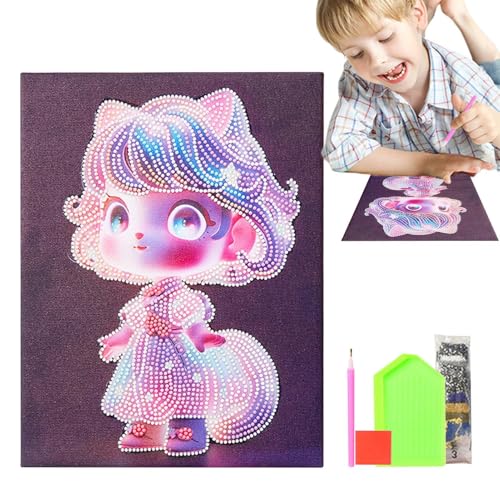 Strass-Malset, Prinzessinnen-Strass-Gemälde-Kits, künstlerisches Malset | 3D-Anime-Mädchen-Edelstein-Kunstset, leuchtende Prinzessinnen-Edelstein-Malerei, Edelstein-Gemälde D Strass-Malset, Prinzessinnen-Strass-Gemälde-Kits, künstlerisches Malset | 3D-Anime-Mädchen-Edelstein-Kunstset, leuchtende Prinzessinnen-Edelstein-Malerei, Edelstein-Gemälde D von Générique
