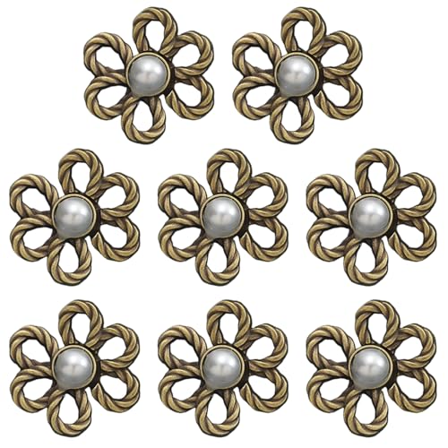 Taillengürtel für Damenhosen, 8 Stück, verstellbare Blumenclips, D-Schnalle, abnehmbarer und verstellbarer Hosenverschluss, um die Taille zu formen, modisches Accessoire für lässiges Outfit Taillengürtel für Damenhosen, 8 Stück, verstellbare Blumenclips, D-Schnalle, abnehmbarer und verstellbarer Hosenverschluss, um die Taille zu formen, modisches Accessoire für lässiges Outfit von Générique
