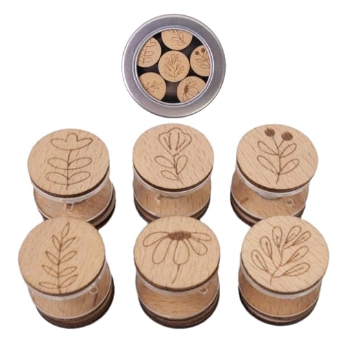 Thread Bobbins, 6 x magnetische Floss-Halter, zum Aufnähen, zum Nähen von Fäden, praktisch – Management, ideal für Handarbeiten von Générique