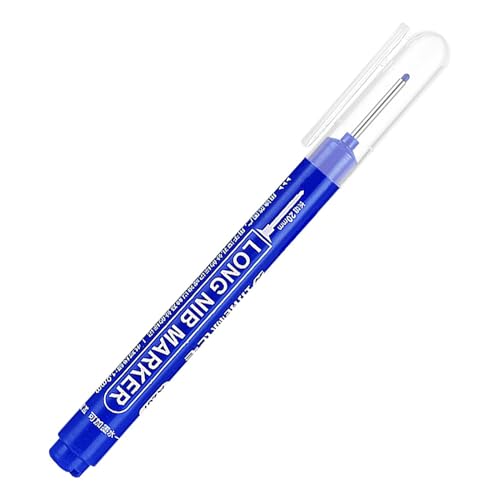 Tiefloch-Stift – Tintenmarker mit langer Nase | Marker für tiefe Löcher für Bauarbeiten | Zimmermann-Tintenmarker | Tiefloch-Stifte mit Bohrloch | Lochmarker Tiefloch-Stift – Tintenmarker mit langer Nase | Marker für tiefe Löcher für Bauarbeiten | Zimmermann-Tintenmarker | Tiefloch-Stifte mit Bohrloch | Lochmarker von Générique