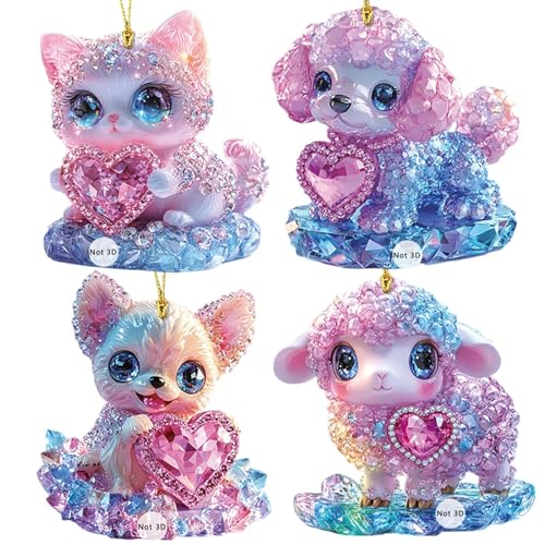 Tier-Ornamente aus Acryl, Tieranhänger aus Acryl, multifunktionaler Kleiderbügel für Rucksack, Tier-Anhänger, Anime-Anhänger Tier-Ornamente aus Acryl, Tieranhänger aus Acryl, multifunktionaler Kleiderbügel für Rucksack, Tier-Anhänger, Anime-Anhänger von Générique