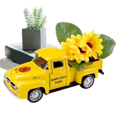 Tischdekoration LKW, Etagentablett, Pick-up-Thema, Innendekoration, Miniatur-Mittelstück, Dekoration für Küche, Landhaus, , Mantel, Auto und Wohnzimmer Tischdekoration LKW, Etagentablett, Pick-up-Thema, Innendekoration, Miniatur-Mittelstück, Dekoration für Küche, Landhaus, , Mantel, Auto und Wohnzimmer von Générique
