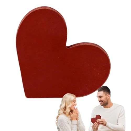 Tischdekoration in Herzform, Dekoration aus Holz in Herzform | Tischdeko aus Holz in Herzform | rustikales Holzschild in Form von Liebe für Zuhause, Dekoration von Générique
