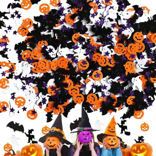 Tischstreuer Konfetti, Halloween Glitter Konfetti - Halloween Tischkonfetti, PVC Glitter Konfetti, Partydeko, 15g von Générique