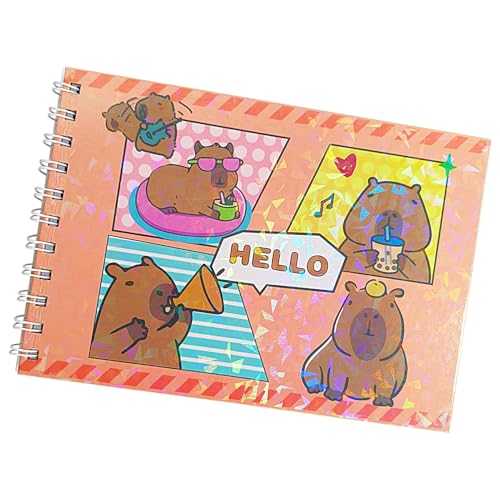 Tragbares Coloring Book, Capybara Theme Art, 8,27 x 5,51 Zoll, Relaxation Stationery, Studenten und Frauen, Marker, Bleistift, Friendly for Bedtime, Airplane, and Stress Relief Tragbares Coloring Book, Capybara Theme Art, 8,27 x 5,51 Zoll, Relaxation Stationery, Studenten und Frauen, Marker, Bleistift, Friendly for Bedtime, Airplane, and Stress Relief von Générique