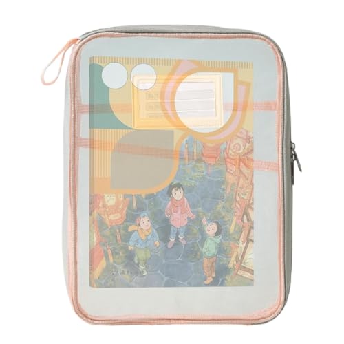 Transparente Aktentasche – Schreibwarentasche für Zubehör – wasserdichte Dateibörse – transparente Dokumentenmappe – Große Kapazität – Große Öffnung für A4-Dateien – Tasche Transparente Aktentasche – Schreibwarentasche für Zubehör – wasserdichte Dateibörse – transparente Dokumentenmappe – Große Kapazität – Große Öffnung für A4-Dateien – Tasche von Générique