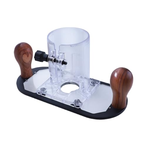 Transparenter Router-Tauchsockel – verstellbare Schneidbasis aus Aluminiumlegierung | kompakte Holzbearbeitungs-Router-Basis mit klarer Schutzabdeckung | Tiefenkontrolle Transparenter Router-Tauchsockel – verstellbare Schneidbasis aus Aluminiumlegierung | kompakte Holzbearbeitungs-Router-Basis mit klarer Schutzabdeckung | Tiefenkontrolle von Générique