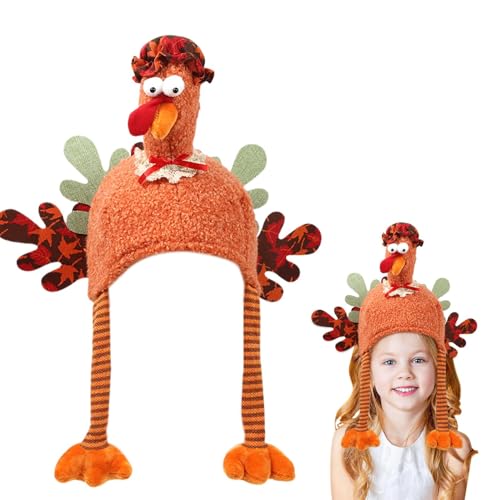 Truthahnhut für Weihnachten, Truthahnhut, Huhnhut, Dekoration für Feiertage, Thanksgiving, Truthahnhut aus Plüsch, für den Urlaub Truthahnhut für Weihnachten, Truthahnhut, Huhnhut, Dekoration für Feiertage, Thanksgiving, Truthahnhut aus Plüsch, für den Urlaub von Générique