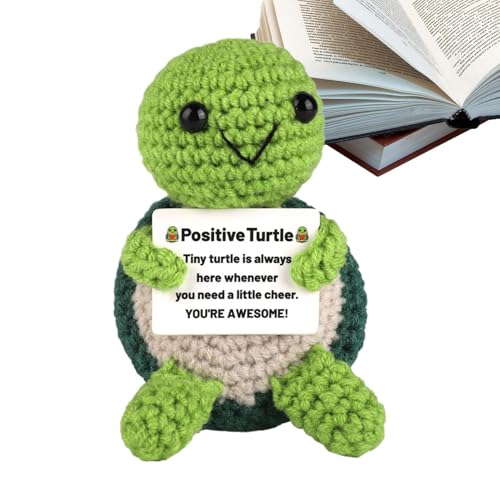 Turtle Häkelnadel, Tiny Häkelnadel, Emotional Haken, Turtle Decor, Cute Doll, Tiny Turtle Knitting, 10 cm Häkelnadel, lustige Knitted Doll for Home und Studio Turtle Häkelnadel, Tiny Häkelnadel, Emotional Haken, Turtle Decor, Cute Doll, Tiny Turtle Knitting, 10 cm Häkelnadel, lustige Knitted Doll for Home und Studio von Générique