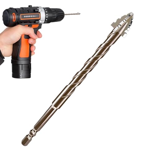 Vierkantig gezahnter Exzenter Beton | Sechskant-Beton gezackt | Mehrschneidige Elektrobohrmaschine Zubehör für Gusseisen, Fliesen u Vierkantig gezahnter Exzenter Beton | Sechskant-Beton gezackt | Mehrschneidige Elektrobohrmaschine Zubehör für Gusseisen, Fliesen u von Générique