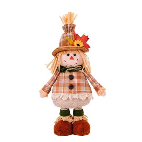 Vogelscheuche Plüsch, Herbst-Tischscheuche | Thanksgiving-Zwergfiguren – Herbst-Teleskop, Zwergahornblätter, Regaldekoration, GNOME P Vogelscheuche Plüsch, Herbst-Tischscheuche | Thanksgiving-Zwergfiguren – Herbst-Teleskop, Zwergahornblätter, Regaldekoration, GNOME P von Générique