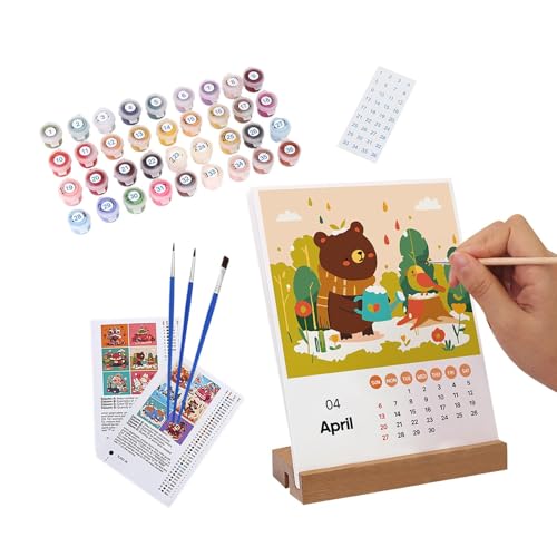 Wandkalender 2025 - Familienplaner - inklusive Pinsel und Acrylfarbe - Jahresplaner von Januar bis Dezember - Ganzjahresplaner Wandkalender 2025 - Familienplaner - inklusive Pinsel und Acrylfarbe - Jahresplaner von Januar bis Dezember - Ganzjahresplaner von Générique