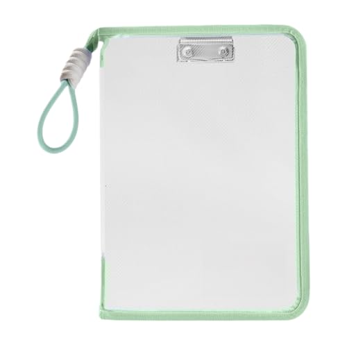 Wasserdichte Buchhülle – transparente Tasche für Klassenzimmer, Aufbewahrung, Schutz für Notizbuch, Dokumente, Bürobedarf und Klassenzimmer von Générique