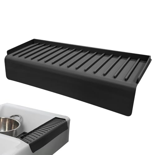Wasserhahn-Matte für Spüle, Spritzschutz, wasserdicht, saugfähiges Kissen rund um den Wasserhahn, begrenzt Wasserschäden beim Geschirr, wiederverwendbare Lösung Wasserhahn-Matte für Spüle, Spritzschutz, wasserdicht, saugfähiges Kissen rund um den Wasserhahn, begrenzt Wasserschäden beim Geschirr, wiederverwendbare Lösung von Générique