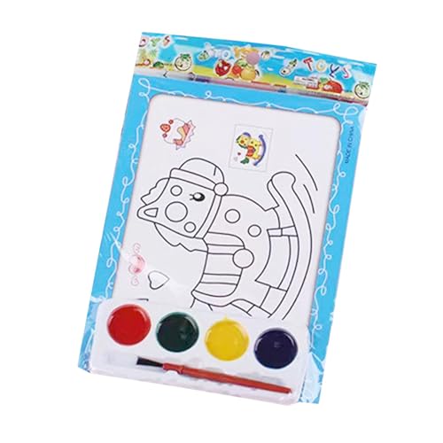 Wassermalfarbe für Malvorlagen auf Wasserbasis, Aquarellpapier Block – kreative Wassermalkarten, pädagogische Wassermalerei, für Jahr-Party-Zubehör von Générique
