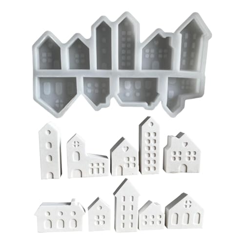 Weihnachten Silikonformen - Harz Gießform für Zuhause | Antihaft-Silikonformen mit einfacher Lösefunktion | Harzform zur Herstellung von Untersetzern, Geschenken Weihnachten Silikonformen - Harz Gießform für Zuhause | Antihaft-Silikonformen mit einfacher Lösefunktion | Harzform zur Herstellung von Untersetzern, Geschenken von Générique