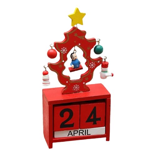 Weihnachts-Adventskalender aus Holz – Kalender für den Schreibtisch, Termin-Tracker für die Weihnachtszeit | Traditionelle festliche Anzeige, Dezember-Countdown-Blöcke Weihnachts-Adventskalender aus Holz – Kalender für den Schreibtisch, Termin-Tracker für die Weihnachtszeit | Traditionelle festliche Anzeige, Dezember-Countdown-Blöcke von Générique