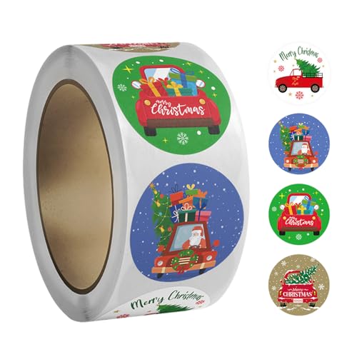 Weihnachtsetikettenrolle | Rolle D-Etiketten für Winterpartys – festliche Aufkleber für Grußkarten, Umschläge, Dekoration, Büro, Scrapbooking Weihnachtsetikettenrolle | Rolle D-Etiketten für Winterpartys – festliche Aufkleber für Grußkarten, Umschläge, Dekoration, Büro, Scrapbooking von Générique