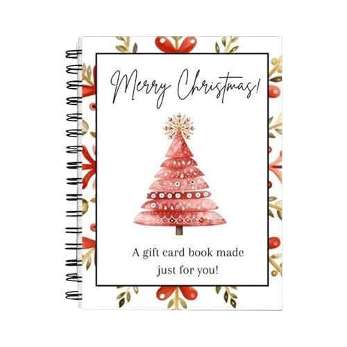 Weihnachtskartenbuch – Buch zur Aufbewahrung von Weihnachtskarten für | Gefühlsbuch für Partys, Geburtstag, Valentinstag, Haus, Schule, Familie, Freunde und Paare – Freundin Familie Freunde Hals von Générique