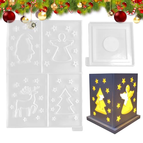 Weihnachtslaterne Silikonharzformen, Laternenform, dekorative Handwerksform, Zementgipsformen, Urlaubsdekorationsformen für Epoxidharz, Herstellung Weihnachtslaterne Silikonharzformen, Laternenform, dekorative Handwerksform, Zementgipsformen, Urlaubsdekorationsformen für Epoxidharz, Herstellung von Générique
