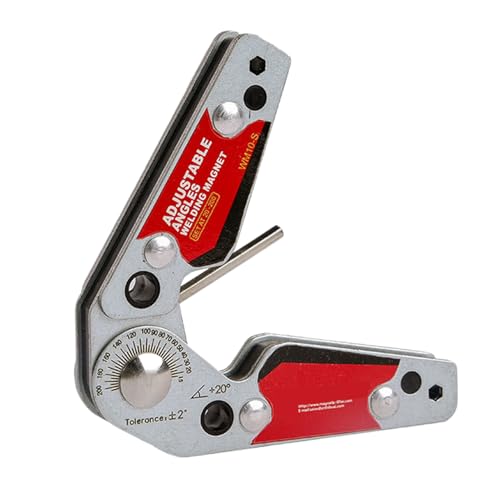 Welding Magnete, verstellbare Winkelhalterung, 3,98 x 2,48 x 0,55 Zoll, 20 °/200 ° Positionierung, Heavy Duty Switchable Design für Workshop, Automotive, Shipyard, Bau, Garage, Farm Welding Magnete, verstellbare Winkelhalterung, 3,98 x 2,48 x 0,55 Zoll, 20 °/200 ° Positionierung, Heavy Duty Switchable Design für Workshop, Automotive, Shipyard, Bau, Garage, Farm von Générique