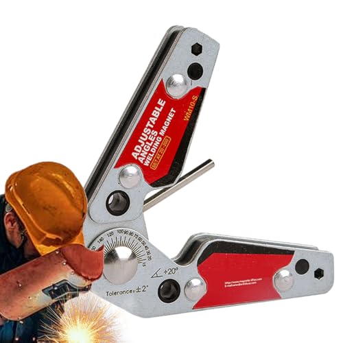 Welding Magnete, verstellbarer Winkel-Halter 20°-200°, Heavy Duty Switchable Magnete, ideal für Workshop, Automotive, Shipyard, Bau, Garage, Farm, Pfeife, Roofing Welding Magnete, verstellbarer Winkel-Halter 20°-200°, Heavy Duty Switchable Magnete, ideal für Workshop, Automotive, Shipyard, Bau, Garage, Farm, Pfeife, Roofing von Générique