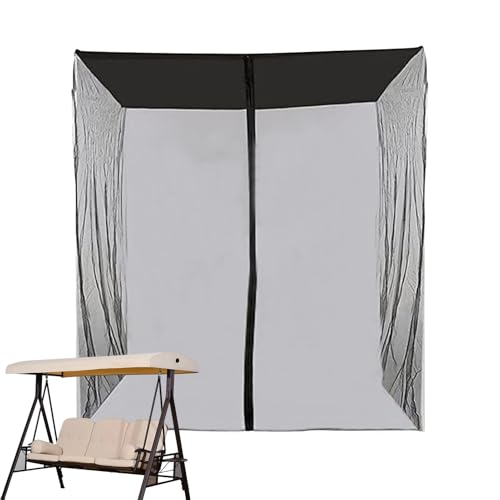 Windschutznetz für Terrasse – Sichtschutznetz für die Terrasse | Atmungsaktives Netz für Balkon und Swing, Balkon Sichtschutz Tarpaulin von Générique