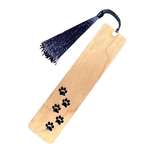 Wooden Bookmark, Handmade Reading Marker, Pet Theme Design, kratzfestes Finish, geringes Gewicht, ideal für Studenten, Buchliebhaber, Männer, Frauen, Schule, Home Library Wooden Bookmark, Handmade Reading Marker, Pet Theme Design, kratzfestes Finish, geringes Gewicht, ideal für Studenten, Buchliebhaber, Männer, Frauen, Schule, Home Library von Générique