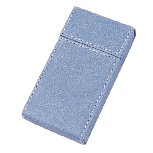 Zigarettenetui aus Leder mit Magnetverschluss, wiederverwendbar, für 20 Zigaretten, täglicher Schutz, 11 x 6 x 2 cm Zigarettenetui aus Leder mit Magnetverschluss, wiederverwendbar, für 20 Zigaretten, täglicher Schutz, 11 x 6 x 2 cm von Générique
