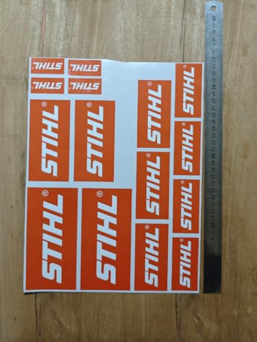 Zorkee Aufkleber geeignet für Stihl, 15 Stück Zorkee Aufkleber geeignet für Stihl, 15 Stück von Générique