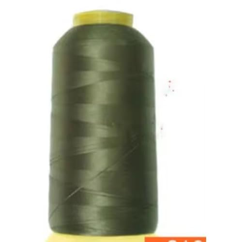0,25 mm hochfestes Polyester-Nähgarn, 900 m, geeignet für Leinen/Leder/Sofafaden (Obstgrün) von Generisch