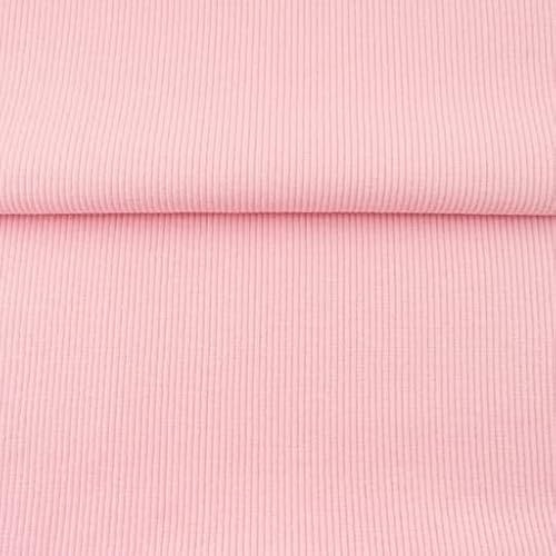 0,35 x 0,50 m Baumwollbündchen Bündchenstoff Schlauchware Hellrosa Uni Premium Maraki 2x2 0,35 x 0,50 m Baumwollbündchen Bündchenstoff Schlauchware Hellrosa Uni Premium Maraki 2x2 von Generisch